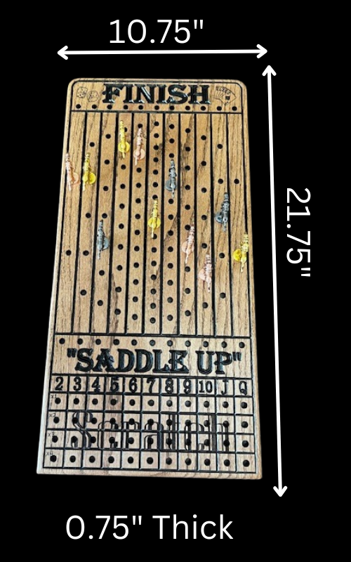 Custom Horse Racing Board Game