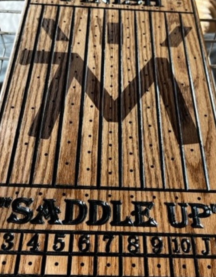 Custom Horse Racing Board Game