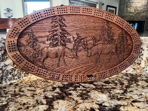 Your Way!! Custom Cribbage Board, Many Different Styles, Great Gift Idea That Is One of a Kind!!